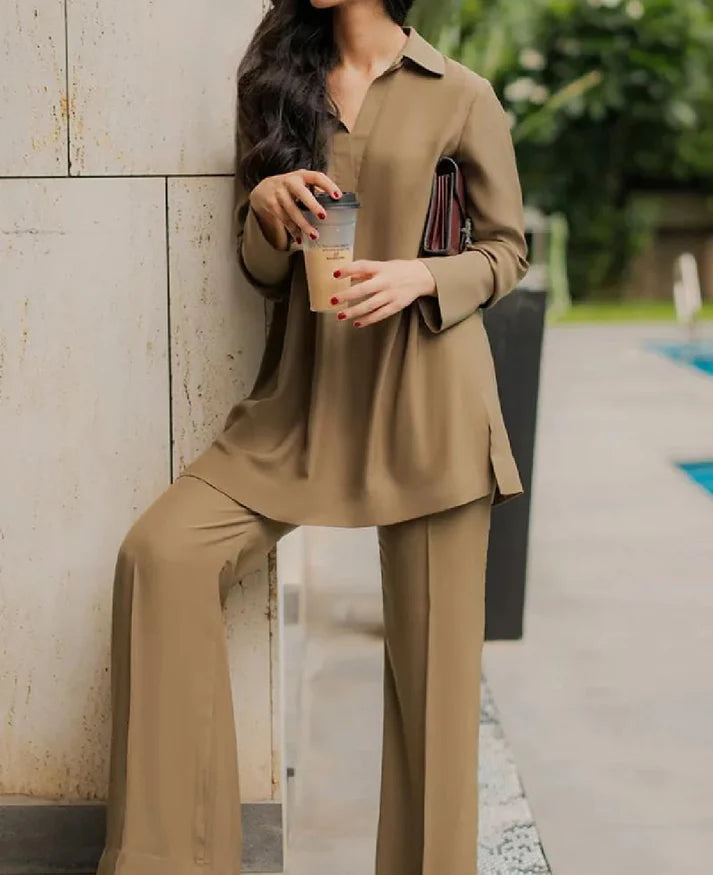 Golden Coffee Elegance Set