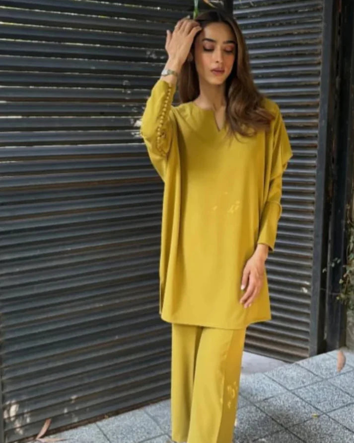 Mustard Glow Cord Set