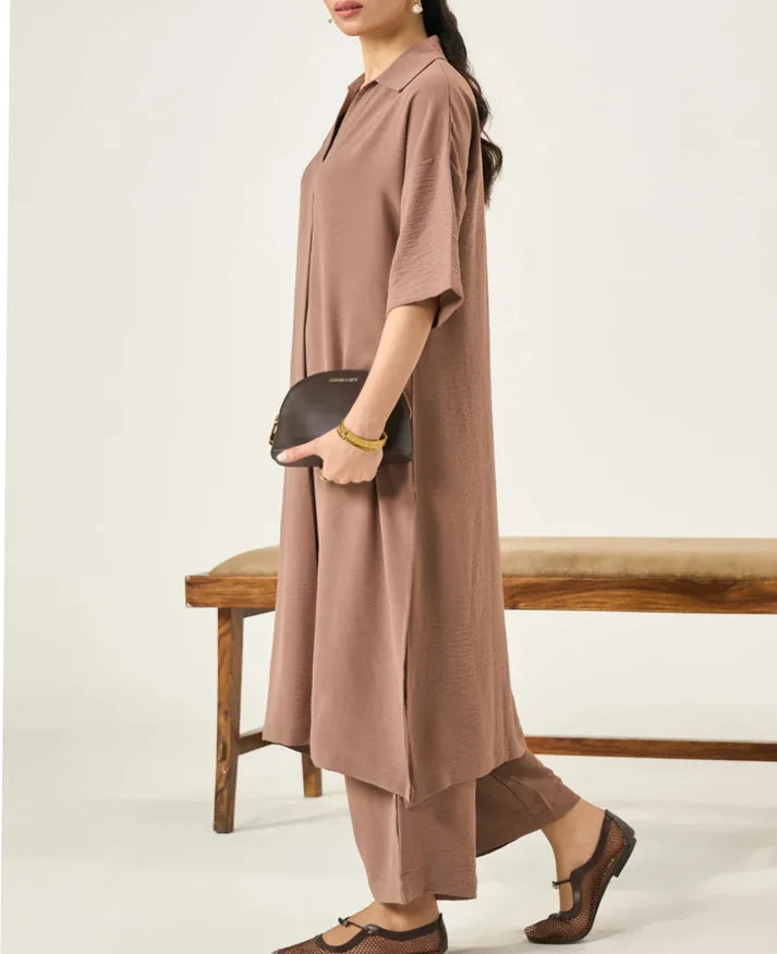 Mocha Elegance Cord Set