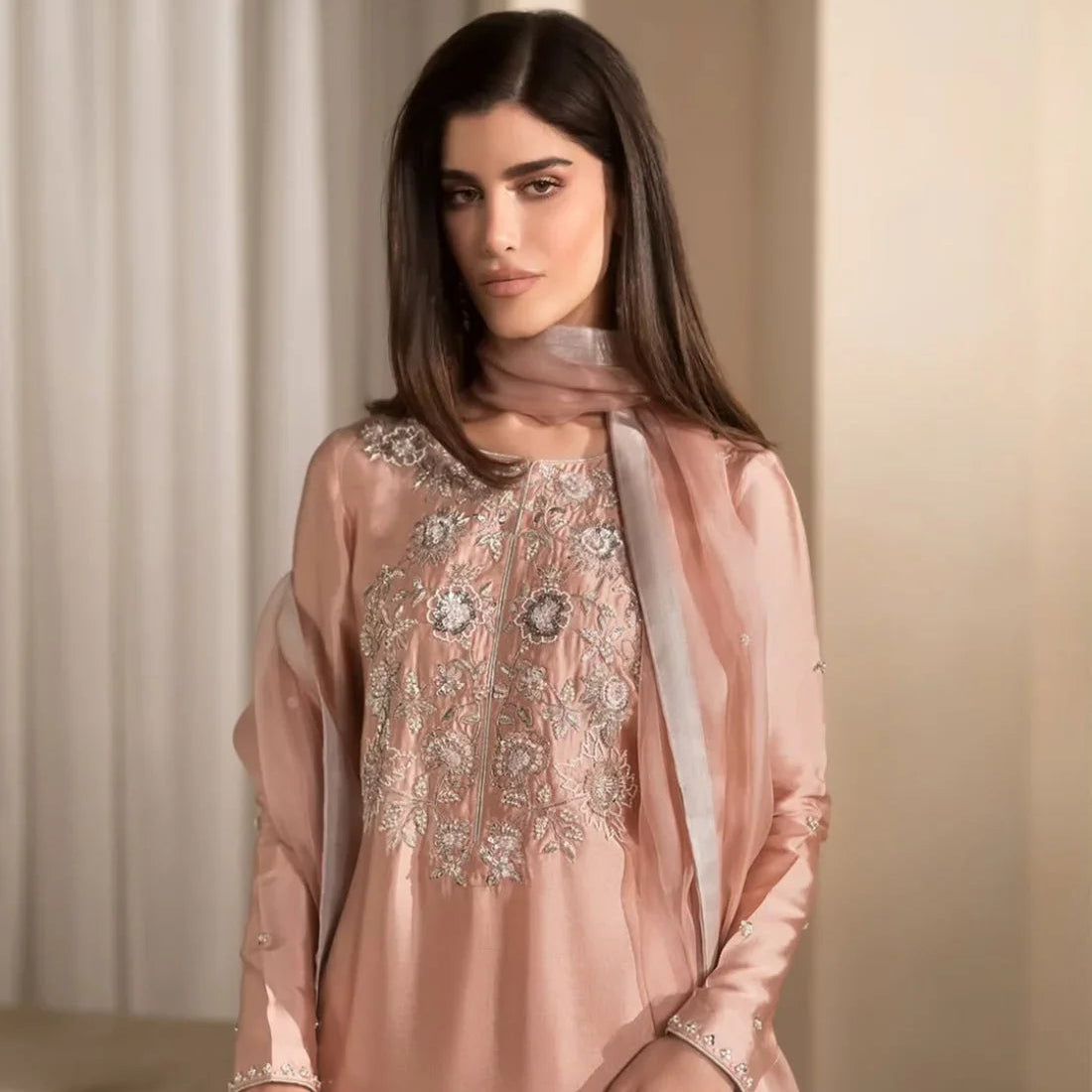 Peach Blossom Elegance
