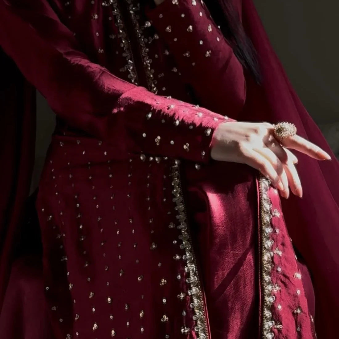 3-Piece Embroidered Suit