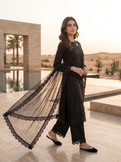 Enchanted - Black 3-Piece Suit