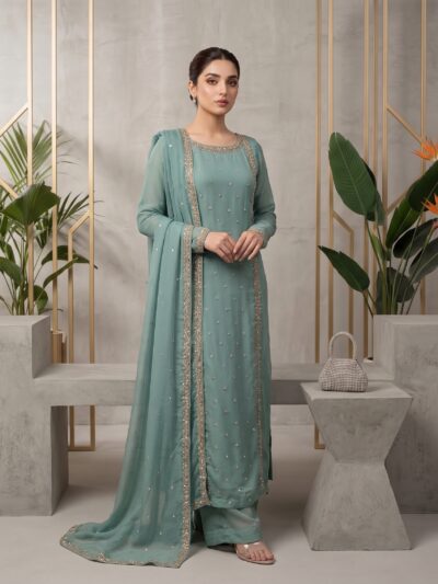 Ronaq - Floral Green Ada Work 3-Piece Suit